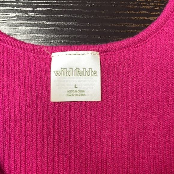 NWT Wild Fable woven front twist crop top blouse - Picture 5 of 8